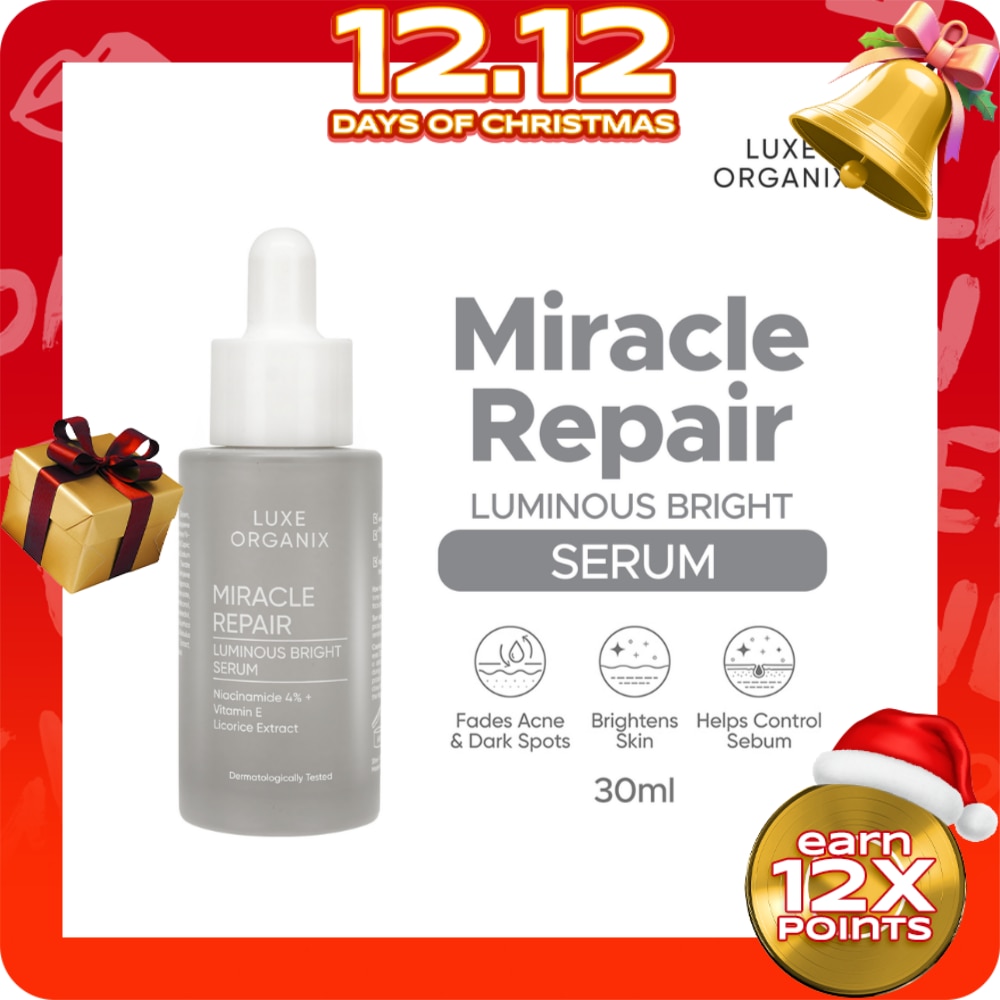 Luxe Organix Miracle Repair Niacinamide 4% Serum 30ml