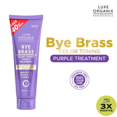 LUXE ORGANIX Luxe Organix Bye Brass Purple Conditioner 250ml