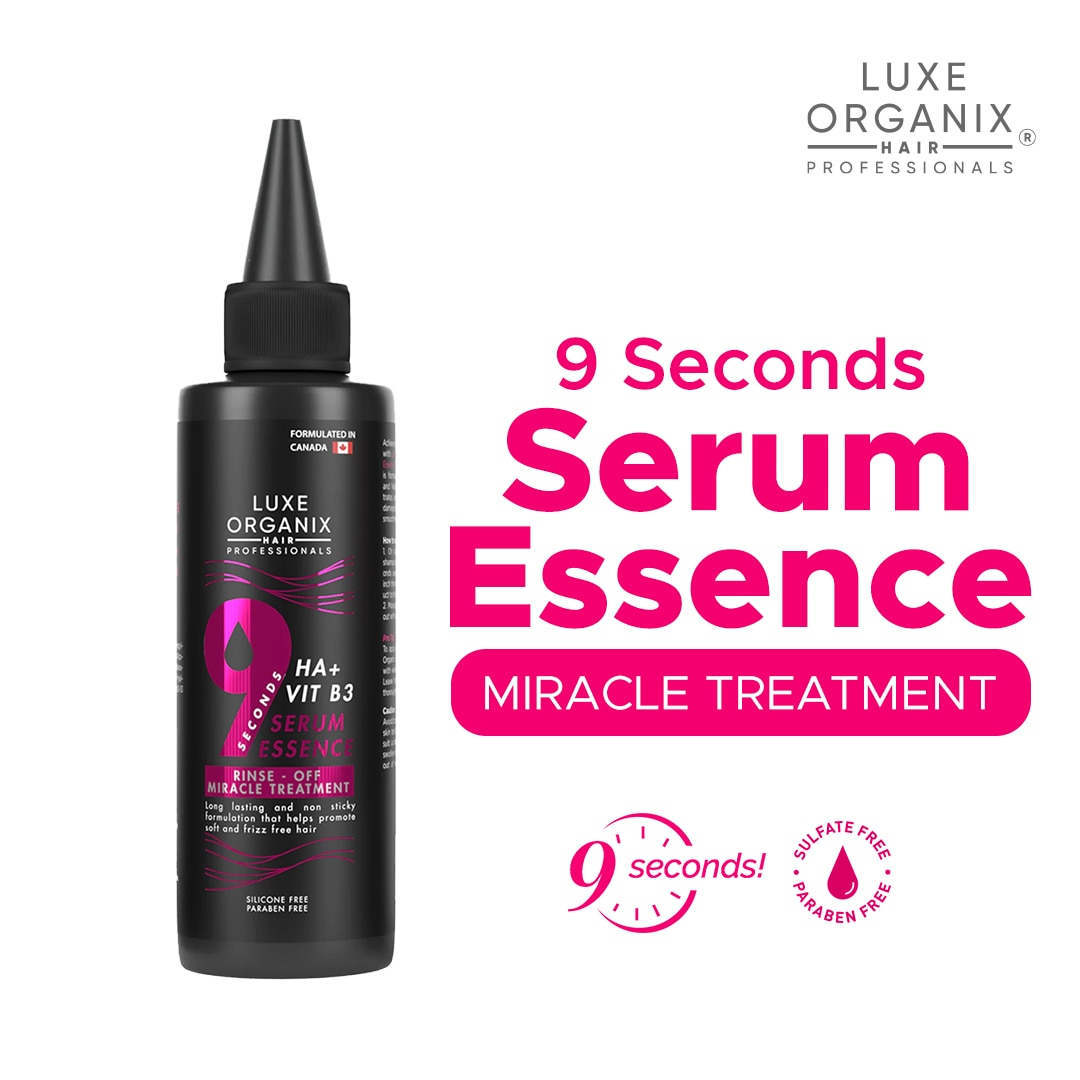 LUXE ORGANIX 9 Seconds Serum Essence treatment 100ml