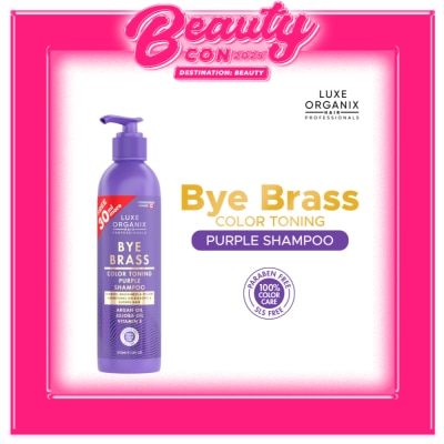 LUXE ORGANIX Luxe Organix Bye Brass Purple Shampoo 270ml