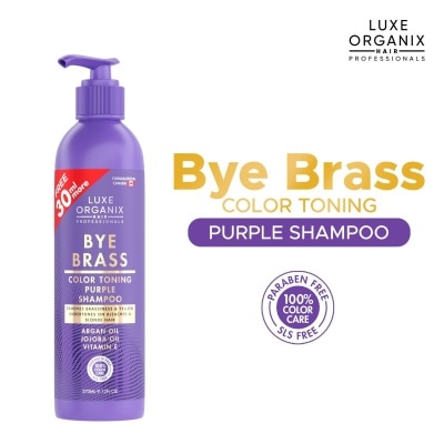 LUXE ORGANIX Luxe Organix Bye Brass Purple Shampoo 270ml