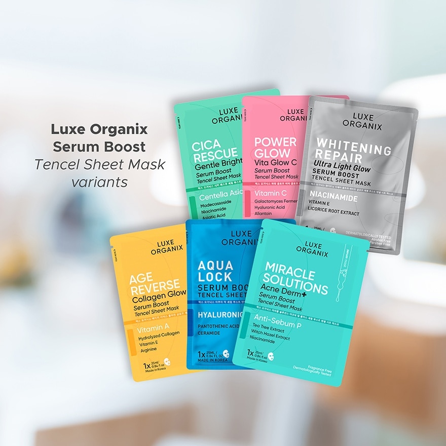 Miracle Solutions Acne Derm+ Tencel Sheet Mask 25g