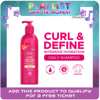 LUXE ORGANIX - Curl Define Intensive Hydration Daily Shampoo 220ml