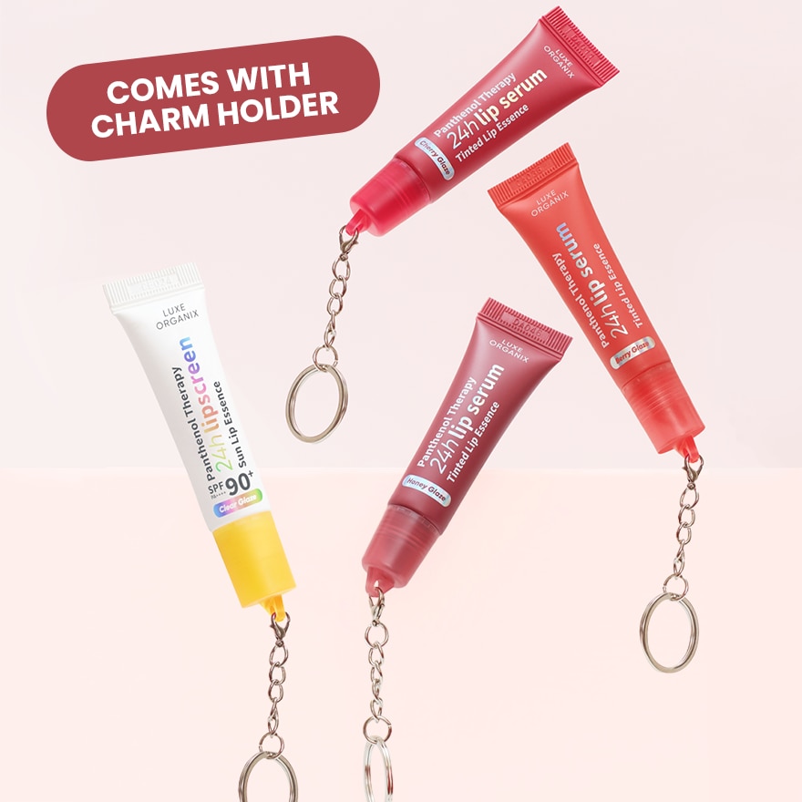 LUXE ORGANIX Panthenol Therapy 24H Lip Serum Tinted Lip Essence Berry Glaze 10G