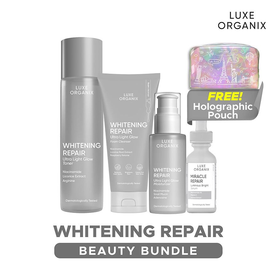 Luxe Organix Whitening Repair 3セット LUXE ORGANIX, LUXE ORGANIX Whitening Repair Set | Watsons