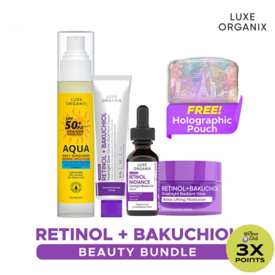 LUXE ORGANIX LUXE ORGANIX Retinol Bakuchiol Set