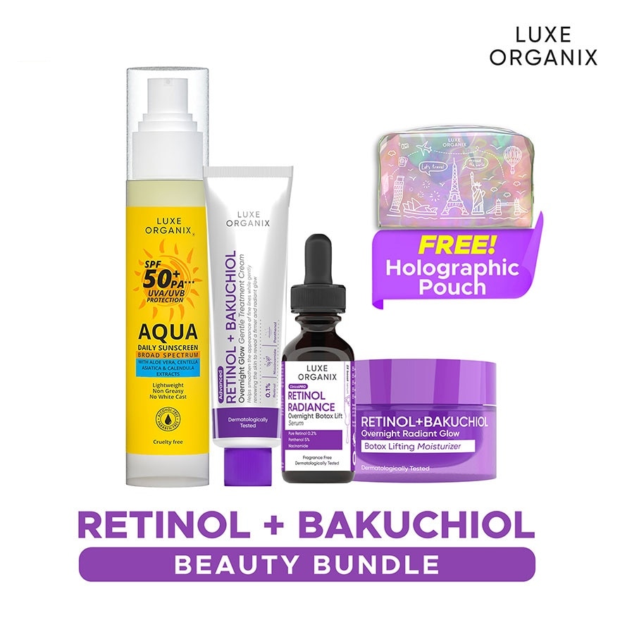 LUXE ORGANIX Retinol Bakuchiol Set
