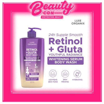 LUXE ORGANIX Luxe Organix Retinol + Gluta Youthful Radiance Whitening Seru Perfume Infused Body Wash1000G