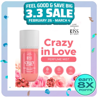 LUXE ORGANIX LUXE ORGANIX Kiss My Body Crazy In Love Perfume Mist 88ml