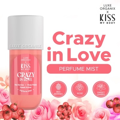 LUXE ORGANIX LUXE ORGANIX Kiss My Body Crazy In Love Perfume Mist 88ml