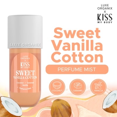 LUXE ORGANIX LUXE ORGANIX Kiss My Body Sweet Vanilla Cotton Perfume Mist 88ml