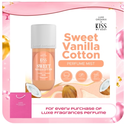 LUXE ORGANIX - LUXE ORGANIX Kiss My Body Sweet Vanilla Cotton Perfume Mist 88ml