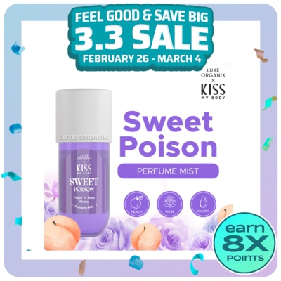 LUXE ORGANIX LUXE ORGANIX Kiss My Body Sweet Poison Perfume Mist 88ml