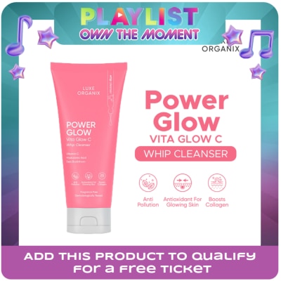 LUXE ORGANIX - Luxe Organix Power Glow Vita Glow C Whip Cleanser 150g