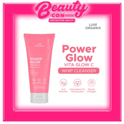 LUXE ORGANIX Luxe Organix Power Glow Vita Glow C Whip Cleanser 150g