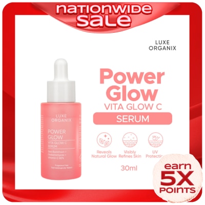 LUXE ORGANIX Luxe Organix Power Glow Vita C Serum 30ml