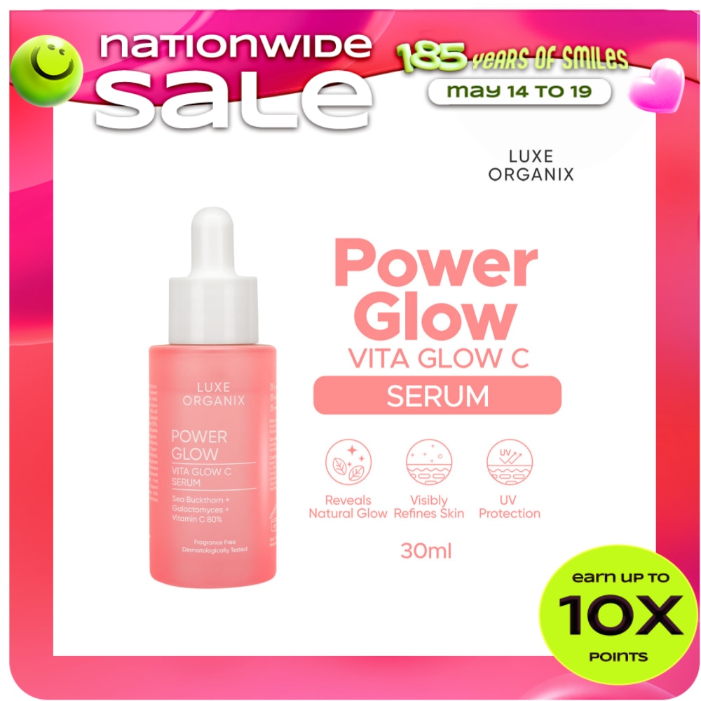 Luxe Organix Power Glow Vita C Serum 30ml