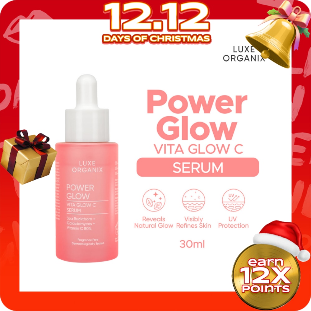 Luxe Organix Power Glow Vita C Serum 30ml