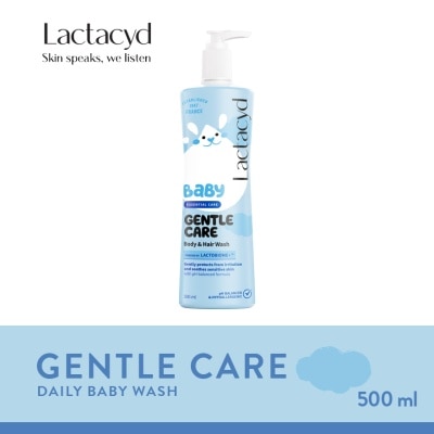 LACTACYD Lactacyd Baby Body And Hair Wash Gentle Care 500ml