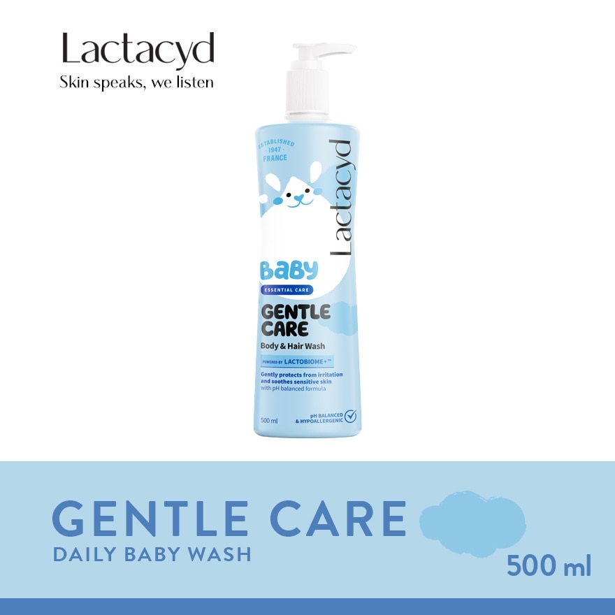 Lactacyd Baby Body And Hair Wash Gentle Care 500ml