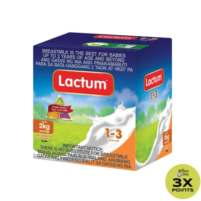 LACTUM LACTUM Milk Supplement Powder for 1-3 Years Old 2kg