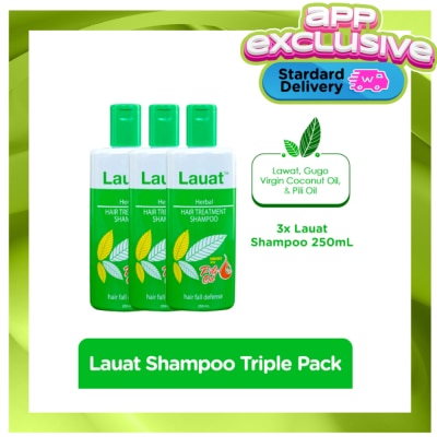 LAUAT LAUAT Shampoo Triple Pack image