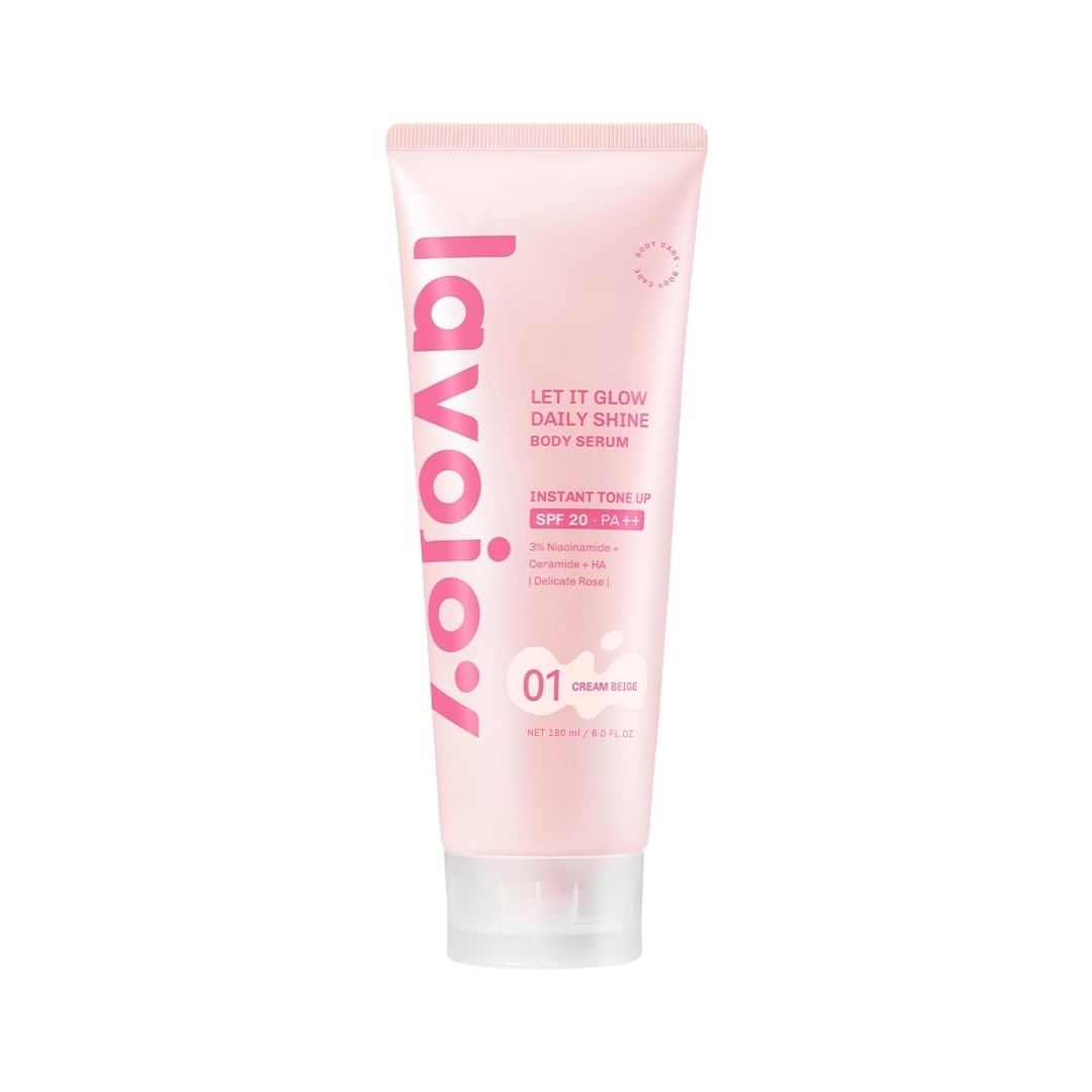 LAVOJOY Let It Glow Daily Shine Body Serum 01 Cream Beige 180ml