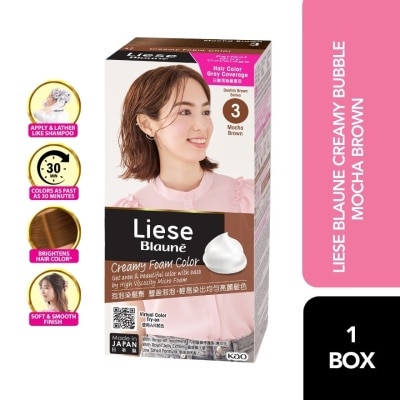 LIESE LIESE Blaune Creamy Foam Color Mocha Brown