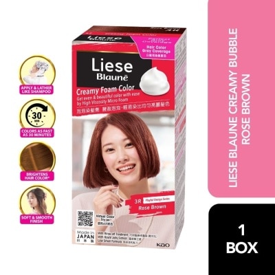 LIESE LIESE Blaune Creamy Foam Color Rose Brown