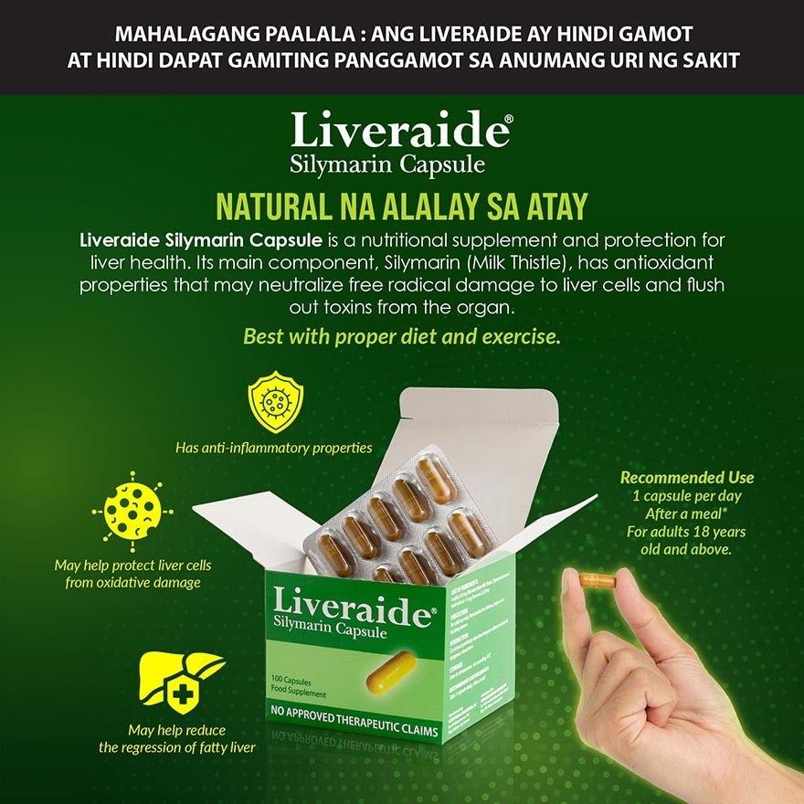 LIVERAIDE Silymarin Sold Per Piece