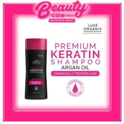 LUXE ORGANIX Luxe Organix Premium Keratin Argan Shampoo 210ml