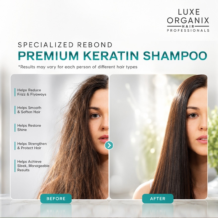 Premium Keratin Castor Oil Shampoo 500ml image