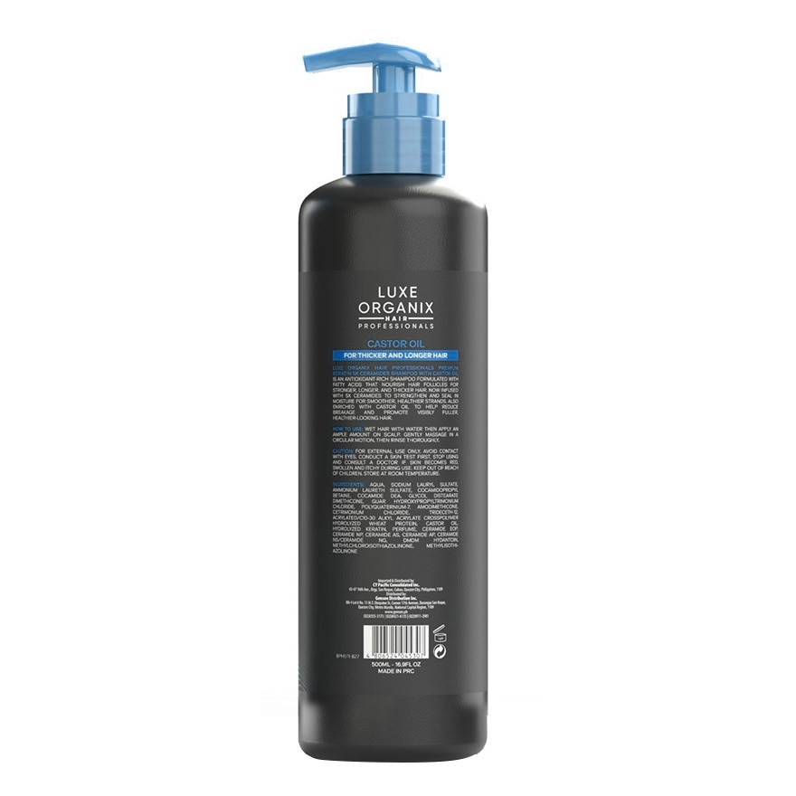 Premium Keratin Castor Oil Shampoo 500ml image