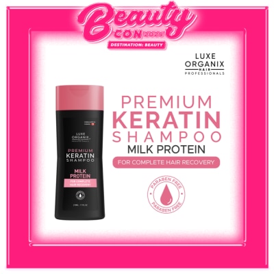 LUXE ORGANIX Milk Protein Premium Keratin Shampoo 210ml