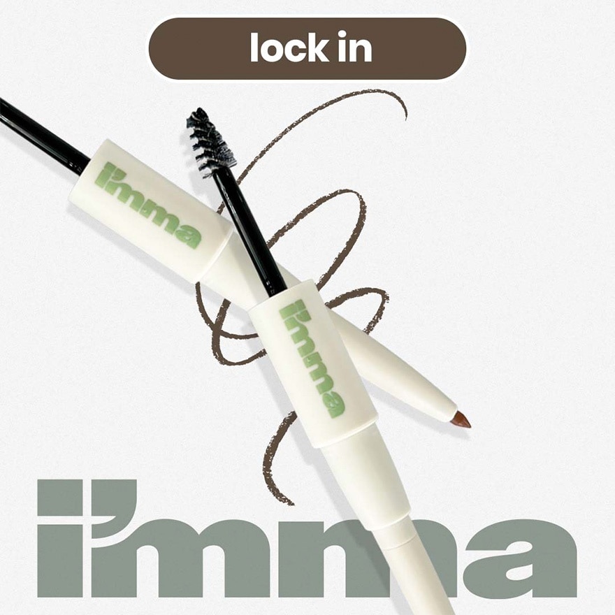 IMMA Lock In Brow Duo 5ml image