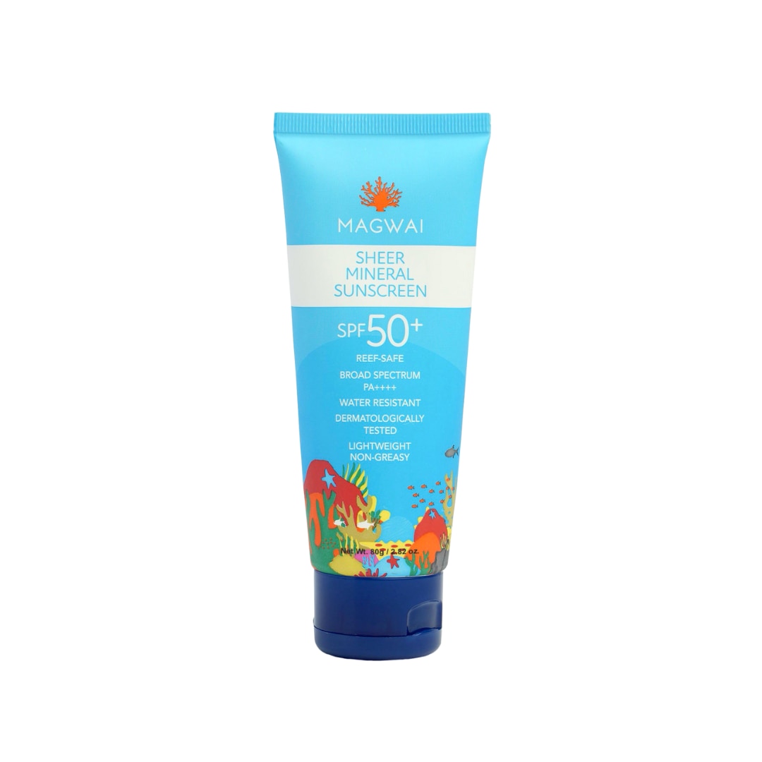 MAGWAI Sheer Mineral Sunscreen SPF50 80ml