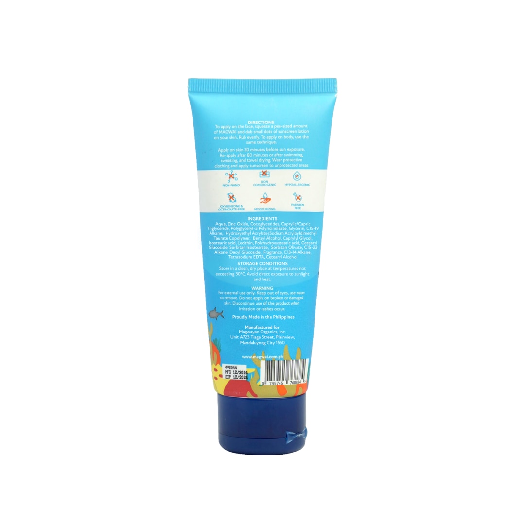 MAGWAI Sheer Mineral Sunscreen SPF50 80ml
