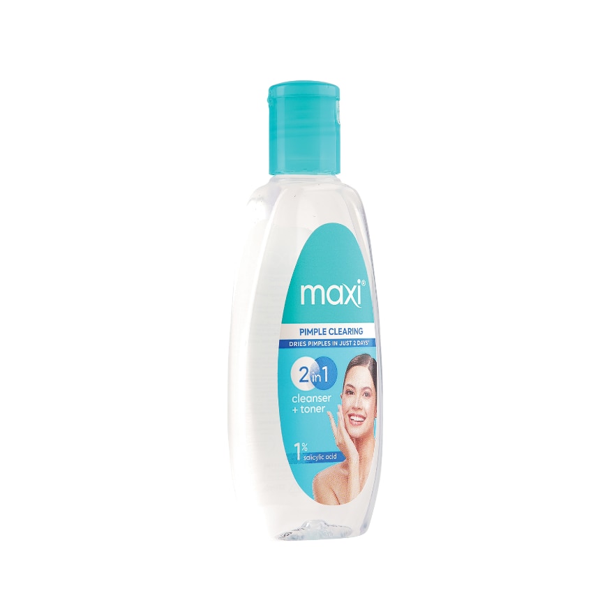 MAXI Pimple Clearing Cleanser +Toner 135Ml