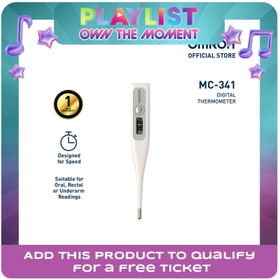 OMRON - OMRON MC-341 Digital Pencil-type Thermometer for Baby and Body Temperature