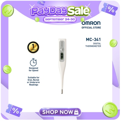 OMRON OMRON MC 341 Digital Pencil type Thermometer for Baby and Body Temperature image