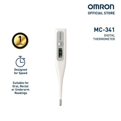 OMRON OMRON MC-341 Digital Pencil-type Thermometer for Baby and Body Temperature