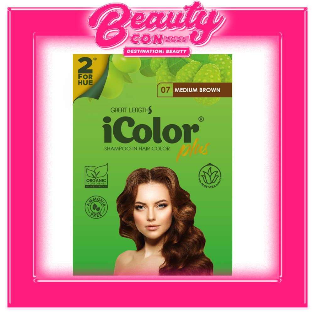 ICOLOR Plus Shampoo Dye 2 For Hue Medium Brown 30ml