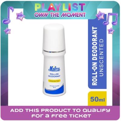 MILCU - Unscented Deo Roll On 50ml