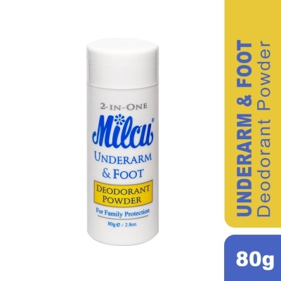 MILCU Underarm & Foot Deodorant Powder 80g