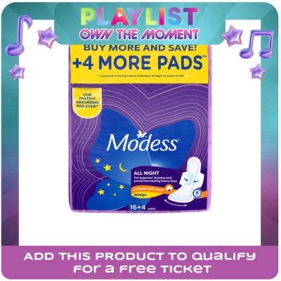 MODESS - MODESS All Night 16 + 4