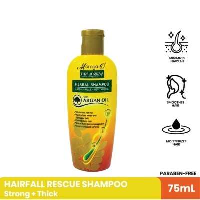 MORINGA Moringa-O2 Herbal Anti-Hairfall Shampoo with Argan Oil 75ml