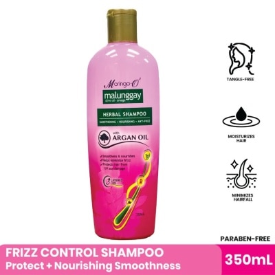 MORINGA Moringa-O2 Herbal Anti-Frizz Shampoo with Argan Oil 350ml