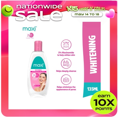 MAXI - MAXI Whitening Cleanser +Toner 135ml