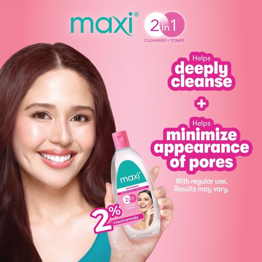 MAXI Whitening Cleanser +Toner 135ml