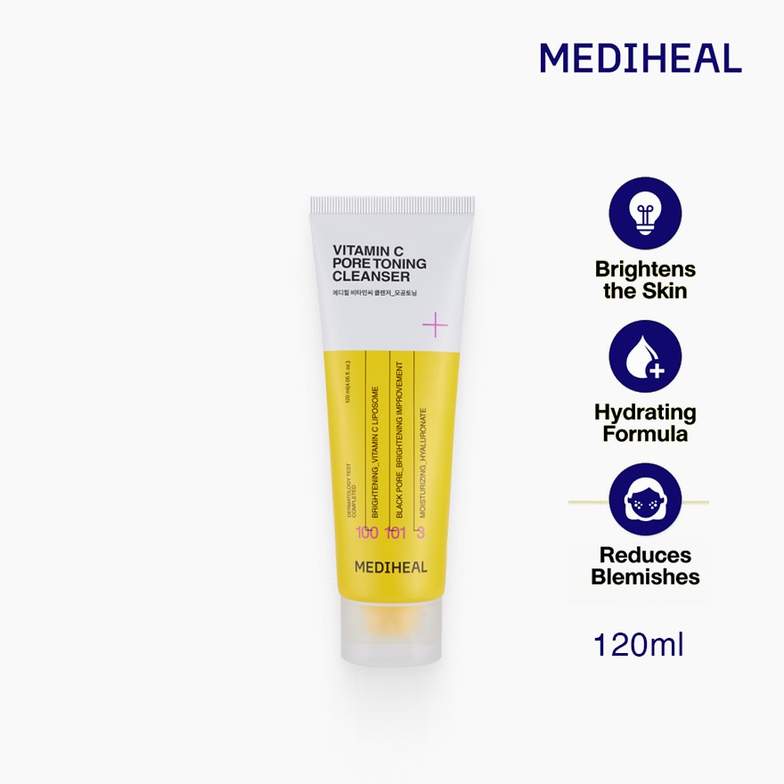 MEDIHEAL Vitamin C Cleanser Pore Toning image